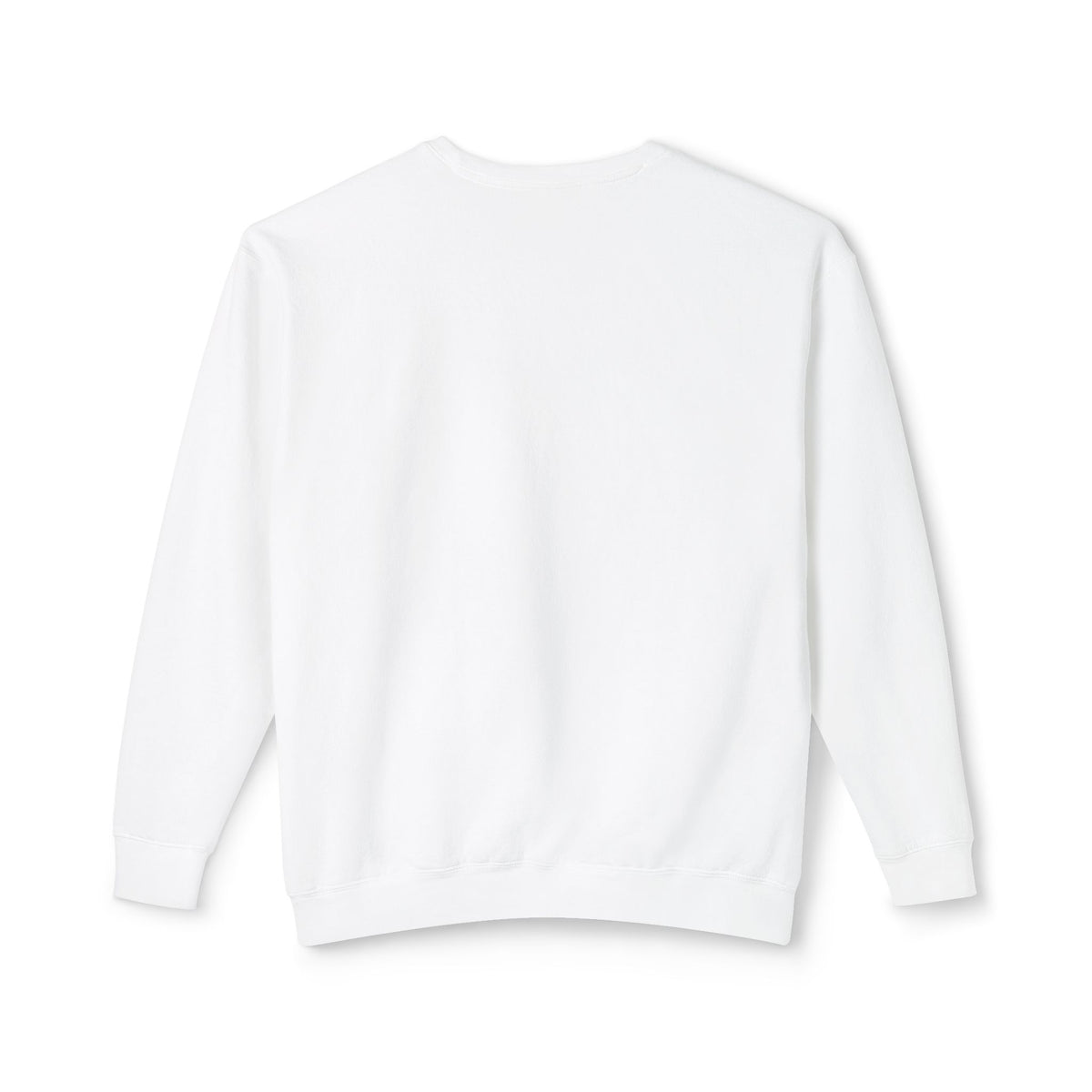 Back To School Morning Bell Club Crewneck Sweatshirt — Minimalist White Cozy Pullover