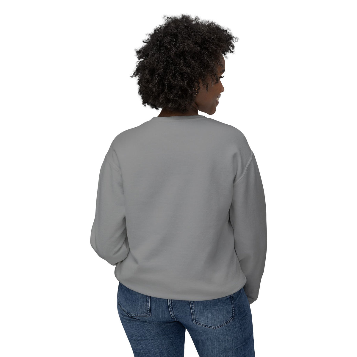 Back To School Morning Bell Club Crewneck Sweatshirt — Minimalist White Cozy Pullover
