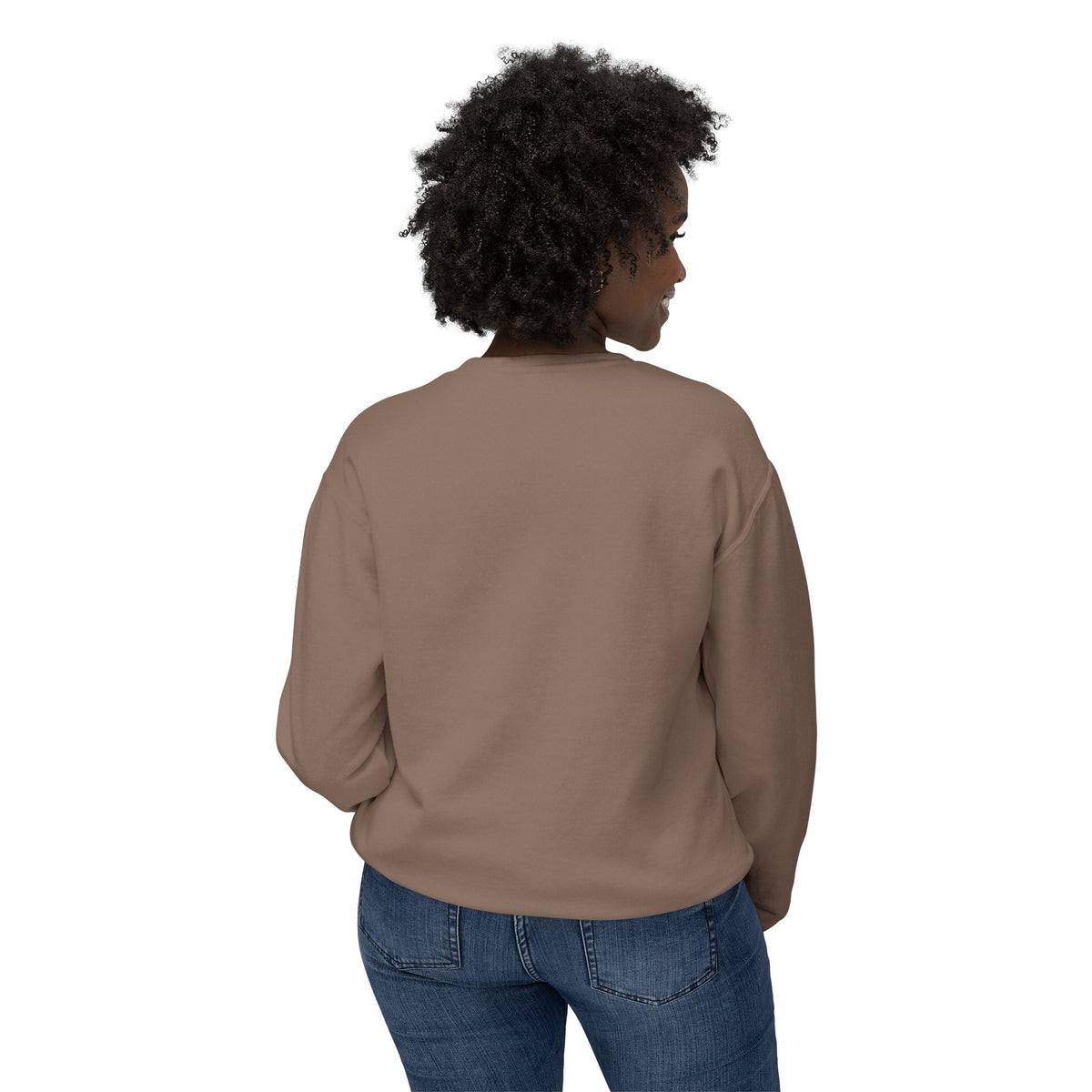 Back To School Morning Bell Club Crewneck Sweatshirt — Minimalist White Cozy Pullover